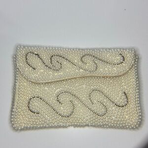Vintage Sussan Cream Textured Fabric